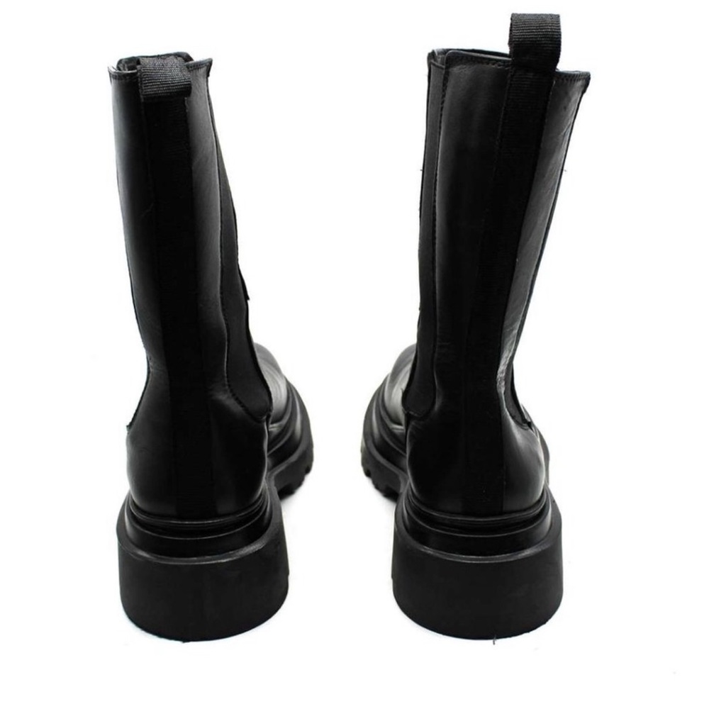 Aqua Black Ankle Boots - Picture 8 of 14